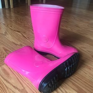 Pink Size 13 Kid’s Rainboots